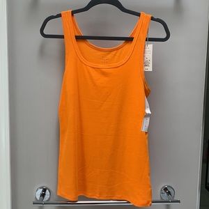 NWT a new day orange tank top, perfect for halloween!